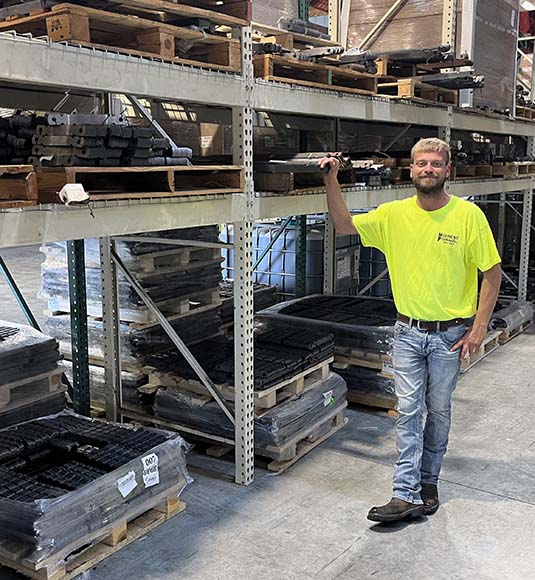 Douglas Thomforde with Inventory