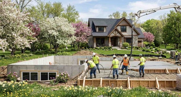 Midwest Forms & Supply’s spring concrete pour guide